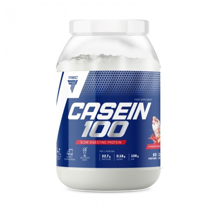 Trec Nutrition Casein 100 | Slow Digesting Protein / 600 грама
